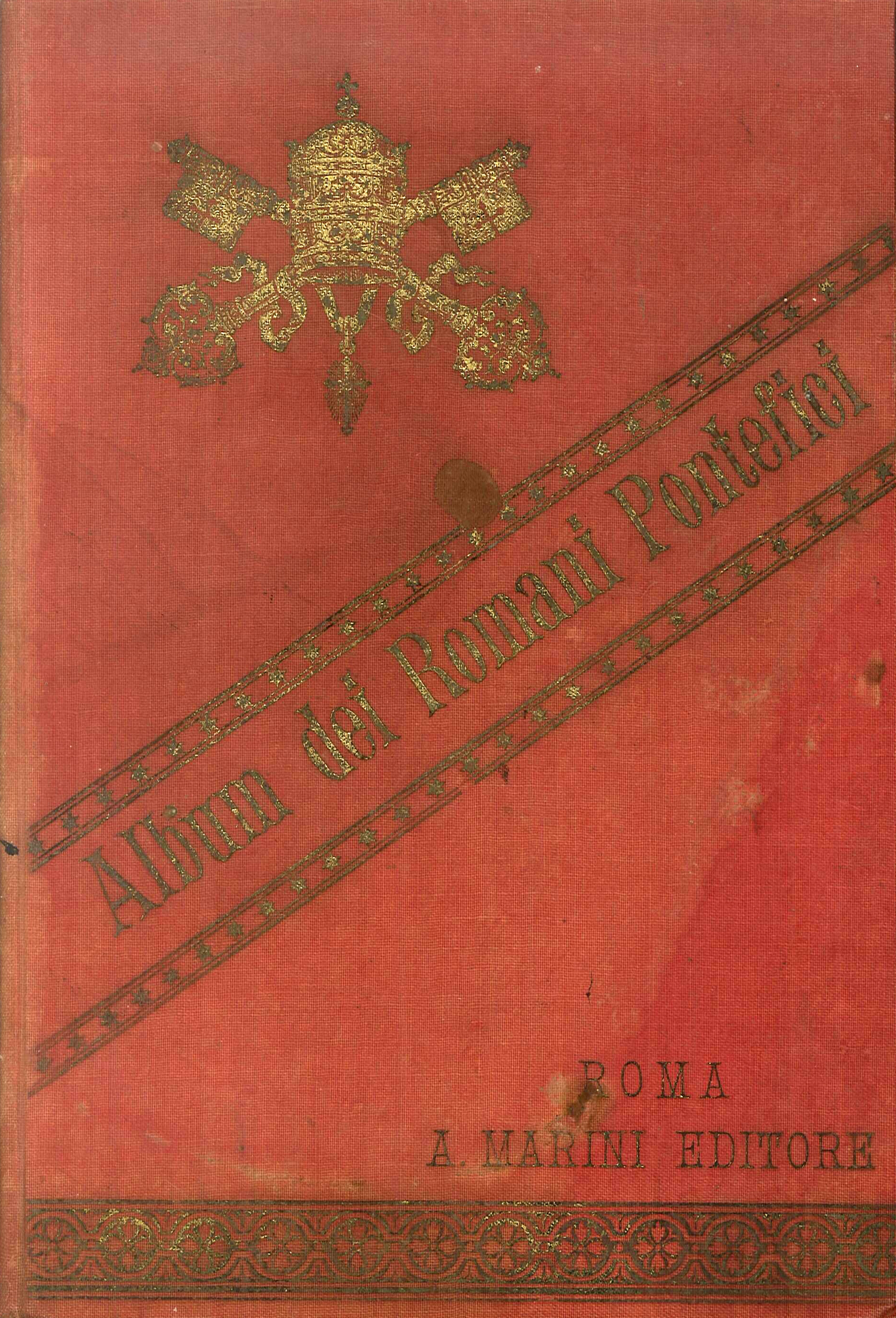 Album dei Romani Pontefici. Album dei Romani Pontefici.