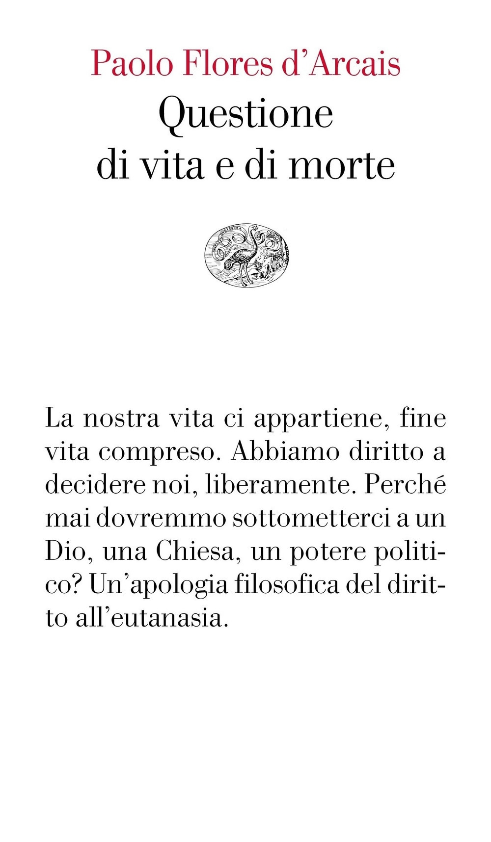 Questione di vita e di morte Questione di vita e di morte