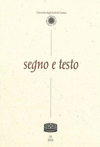 Segno e testo (2018). Vol. 16