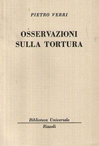 Osservazioni sulla Tortura