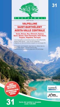 Carta n° 31 - Valpelline - Saint-Barthélemy - Aosta