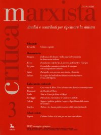 Critica marxista (2019). Vol. 3: Maggio-giugno