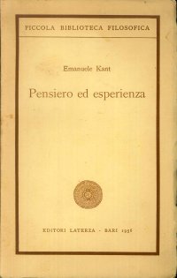 Pensiero ed esperienza