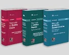 Kit 3 mauali: Manuale di diritto civile-Manuale di diritto penale-Manuale di diritto amministrativo