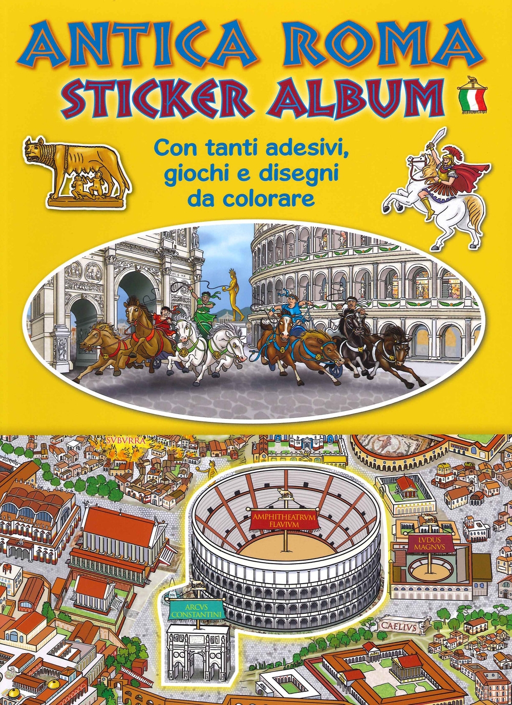 9788866680147 2020 - Antica Roma. Sticker album 