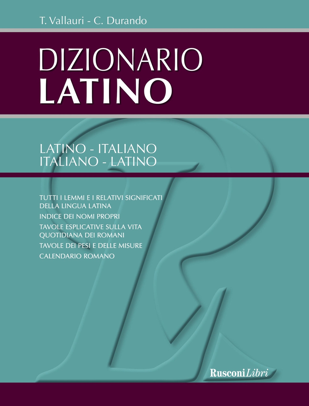 9788818035940 2020 - Dizionario di latino 