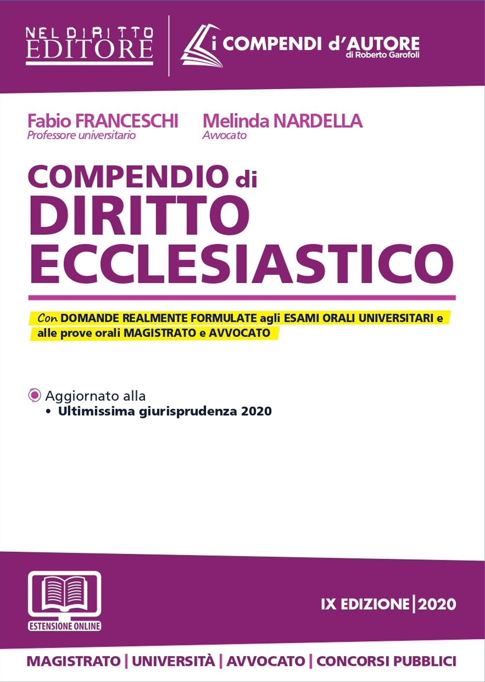 Compendio di diritto ecclesiastico Compendio di diritto ecclesiastico