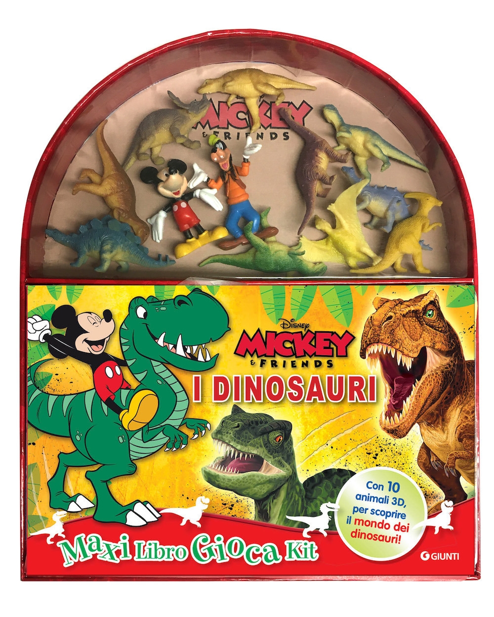 9788852237201 2020 - I dinosauri. Mickey & friends. Maxi libro gioca kit.  Con gadget 