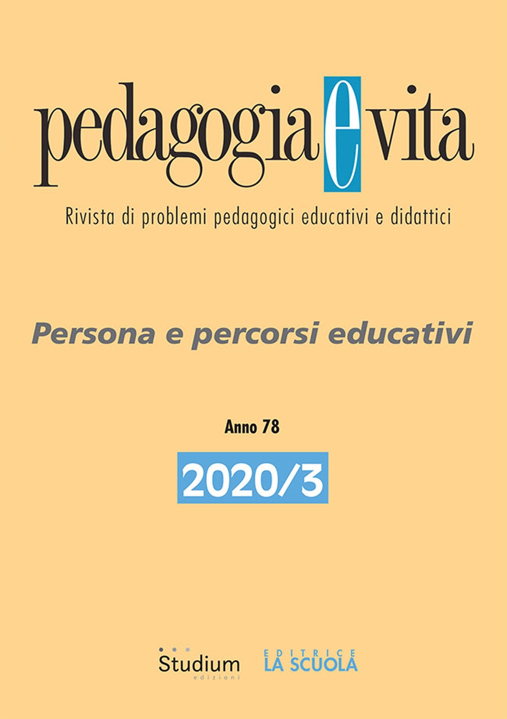 Pedagogia e vita (2020). Vol. 3