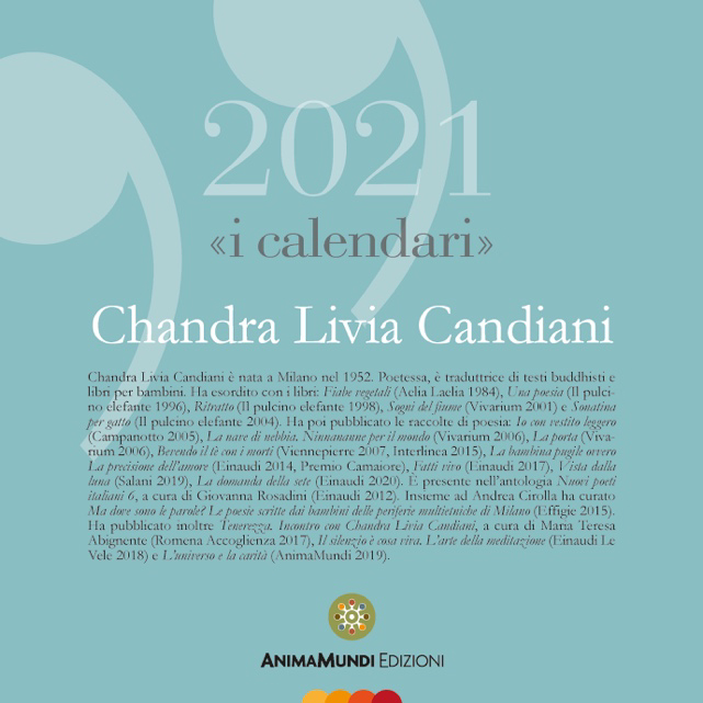 9791280008282 Chandra Livia Candiani 2020 - Calendario 2021 