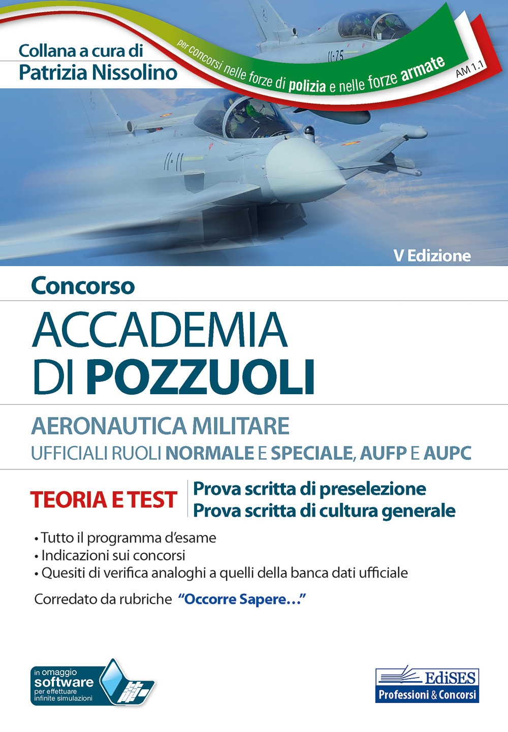 Manuale concorso Accademia di Pozzuoli per ufficiali aeronautica militare