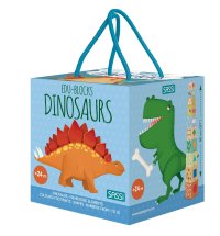 Dinosaurs. Edu-blocks. Con gadget