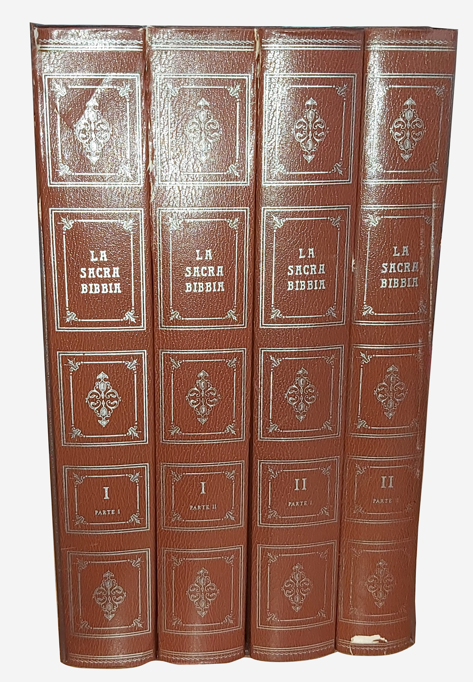 La Sacra Bibbia. Vecchio e Nuovo Testamento. Traduzione secondo la vulgata di Monsignore Antonio Martini. Disegni di Gustavo Dore'.