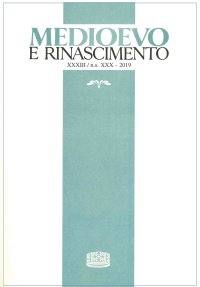 Medioevo e Rinascimento. Nuova serie (33) (2019)