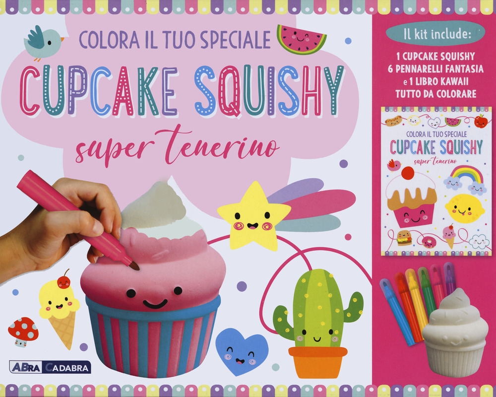 9788851186081 2021 - Colora il tuo speciale cupcake Squishy super