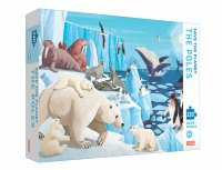 Save the planet. The Poles. Con puzzle