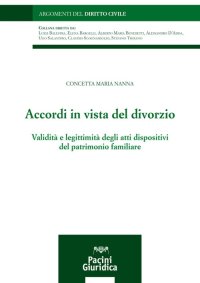 Accordi in vista del divorzio