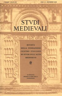 Studi Medievali. Anno LXI. Fasc. 2. Dicembre 2020