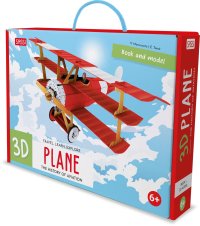 3D Plane. The History of Aviation. Travel, Learn and Explore. Con modellino 3D
