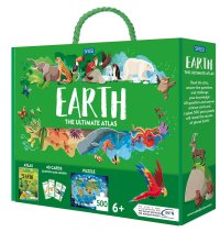 The Ultimate Earth Atlas. Con puzzle. Con 40 Carte
