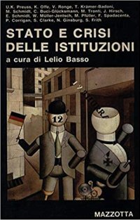 Stato e crisi delle istituzioni