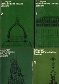 Storia dell'Arte Italiana. Volumi I - II - III + Arte Moderna 1770/1970