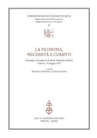 La filosofia necessità e compiti