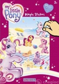 My little Pony magic stickers. 36 reusable stickers