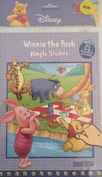 Winnie the Pooh Magic stickers. 36 reusable stickers