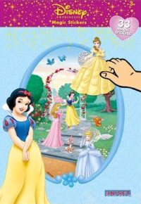 Disney Princess Magic Stickers. 33 Reusable Stickers