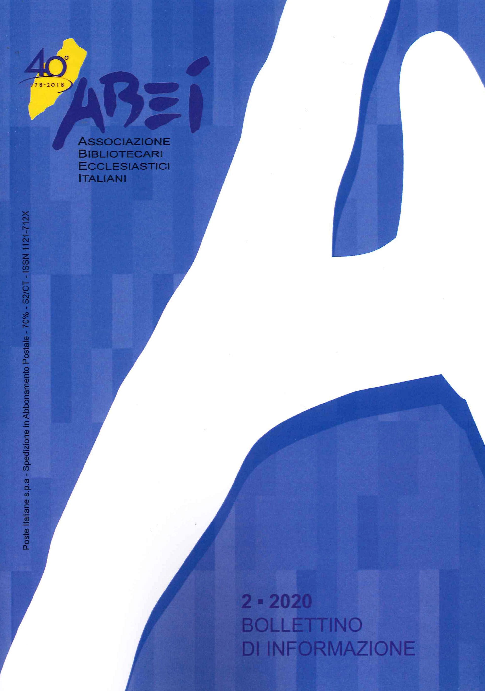 ABEI. Bollettino di informazione. Anno XXIX 2.2020