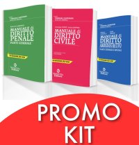 Kit manuali superiori 2021-2022: Diritto civile-Diritto penale-Diritto amministrativo. Nuova ediz