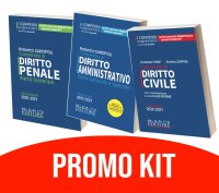 Kit manuali superiori: Diritto civile-Diritto penale-Diritto amministrativo. Nuova ediz