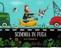 Scimmia in fuga
