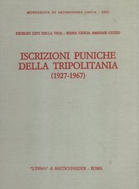 Iscrizioni puniche della Tripolitania (1927-1967)