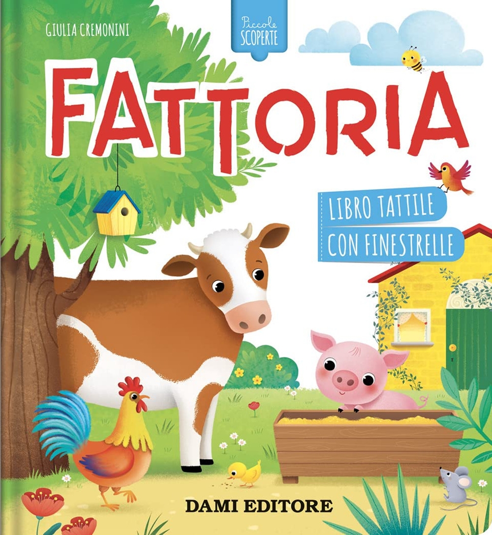 Libro tattile e sonoro della fattoria