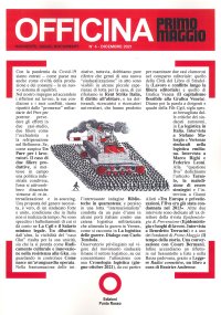 Officina primo maggio. Inchieste, saggi, documenti. N. 4 - Dicembre 2021