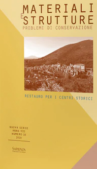 Materiali e Strutture. Nuova Serie VIII. Numero 16, 2019. Restauro per i centri storici