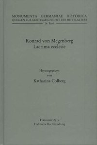 Konrad Von Megenberg Lacrima Ecclesie
