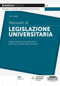 042 MANUALE LEGISLAZIONE UNIVERSITARIA.