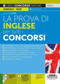 240/A PROVA DI INGLESE PER CONCORSI.