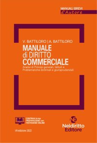 Manuale di diritto commerciale. Nuova
