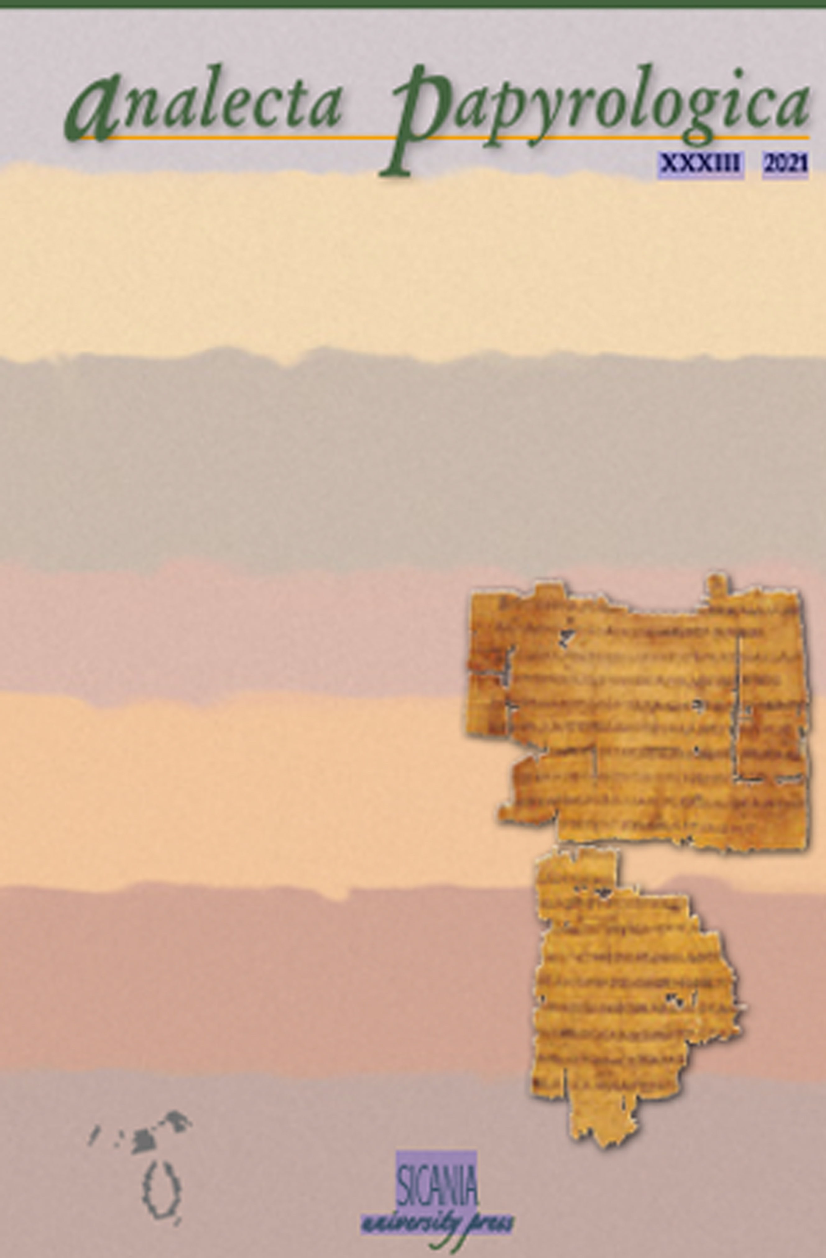 Analecta Papyrologica, XXXIII (2021)