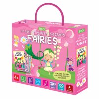 Fairies. My first activities arts & crafts. Con 200 decals. Con special tracing pen. Con 100 stickers