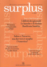 Surplus n. 1/99 Rivista bimestrale di economia