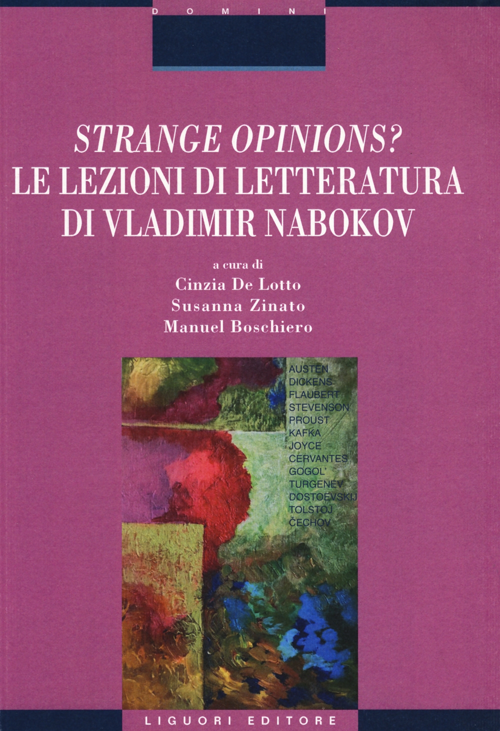 9788820769642 2023 - Strange opinions? Le lezioni di letteratura di  Vladimir Nabokov 