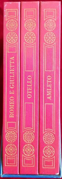 Cofanetto Shakespeare. Amleto. Otello. Romeo e Giulietta