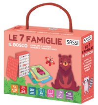 Il bosco. Le sette famiglie. Carte da gioco. Con 40 stickers. Con 44 Carte