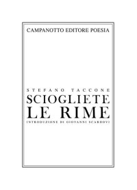 Sciogliete le rime