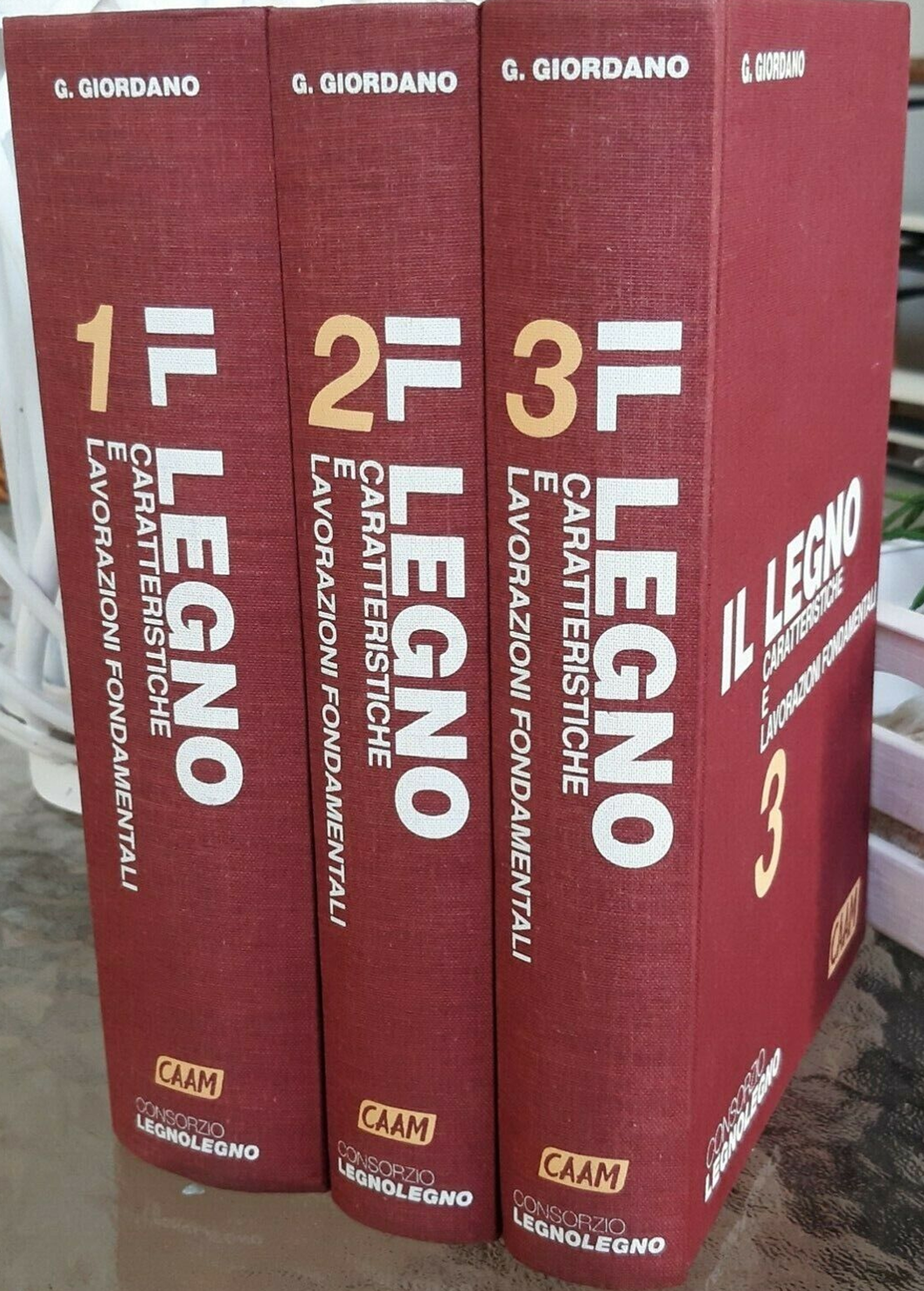 Il legno caratteristiche e lavorazioni fondamentali. 3 voll